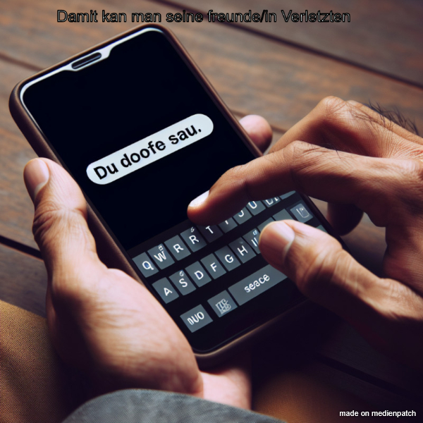 Damit kan man seine freunde/in Verletzten